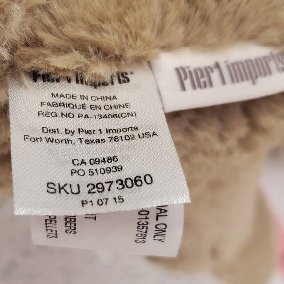 Pier 1 Imports Patches the Moose Plush Stuffed Collectible Christmas Moose Toys - Picture 7 of 9